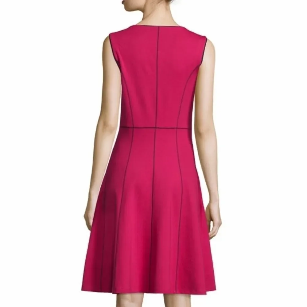 Carmen by Carmen Marc Valvo ponte dress sz S - Picture 2 of 7